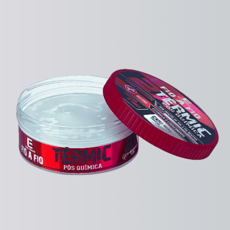 Pomada Modeladora Térmica pós química 80g 10uns