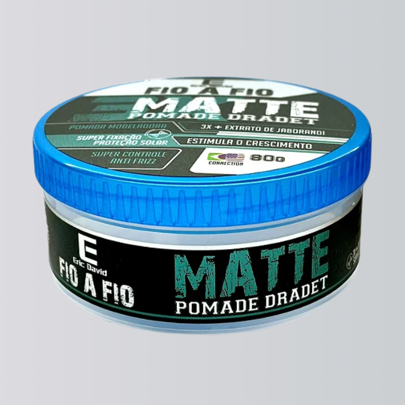 POMADA MODELADORA EFEITO MATTE FIO A FIO 80G 10 UNDS