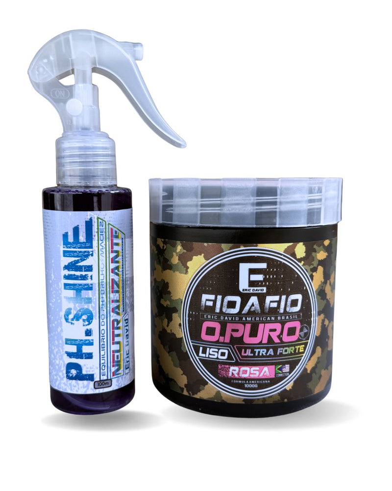 ALISAMENTO FIO A FIO LISO 500G BRINDE NEUTRALIZANTE