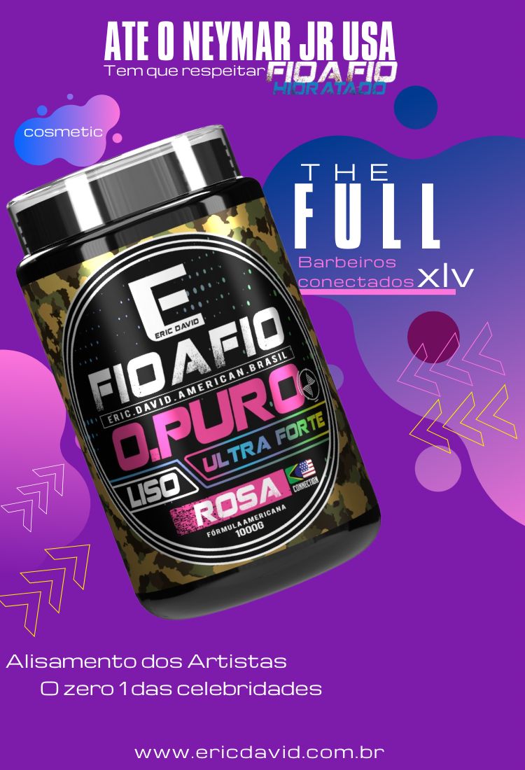 Alisamento Fio a Fio O Puro kit 4 produtos