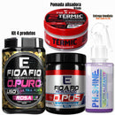 Alisamento Americano kit 4 Produtos – Liso em 5 Minutos - Profissional, Ultra Liso e Proteção Pós Química