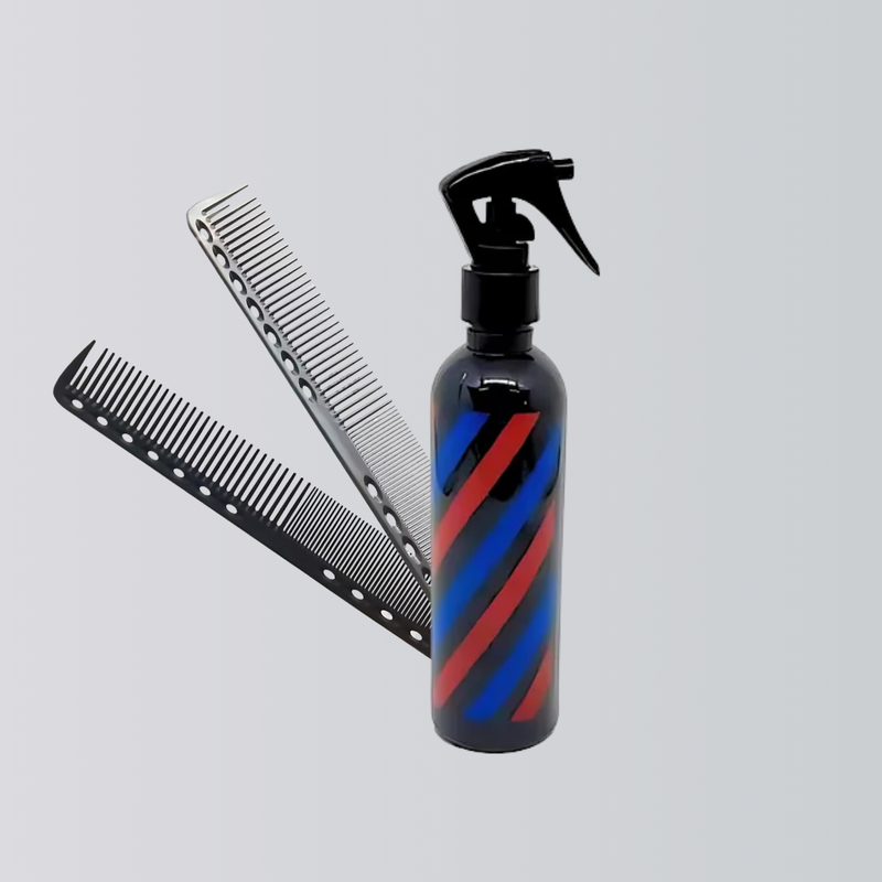 Borrifador Nevoa Profissional 200ml + Pente Carbono