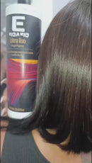 ESCOVA PROGRESSIVA ORGANICA LISO DEFINITIVO FIO A FIO 1 LITRO/ FAÇA  EM CASA FACIL E PRATICO